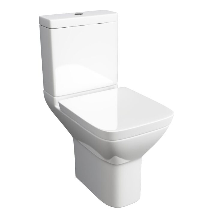 Project Square Toilet & Basin Set Short Projection - Image 3