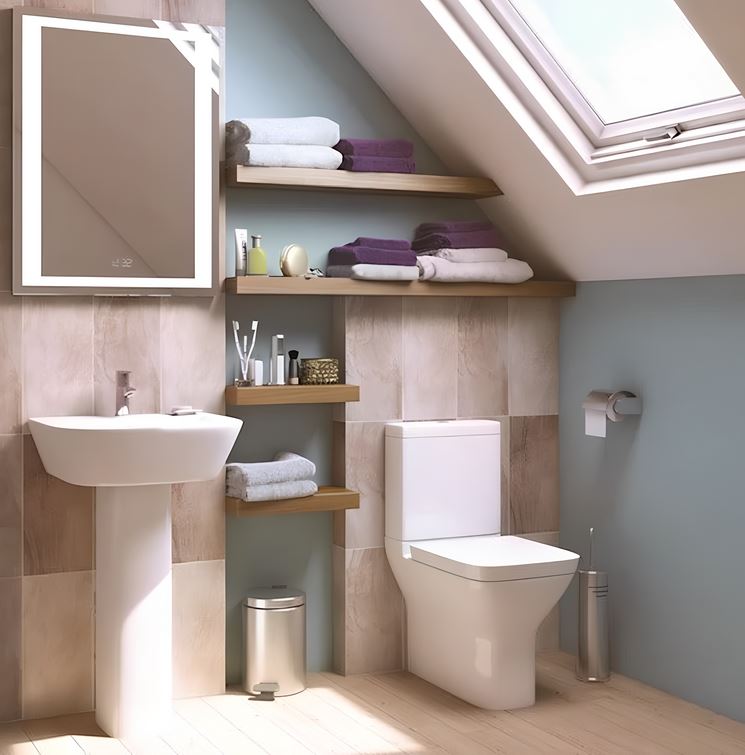 Project Square Toilet & Basin Set Short Projection - Image 2