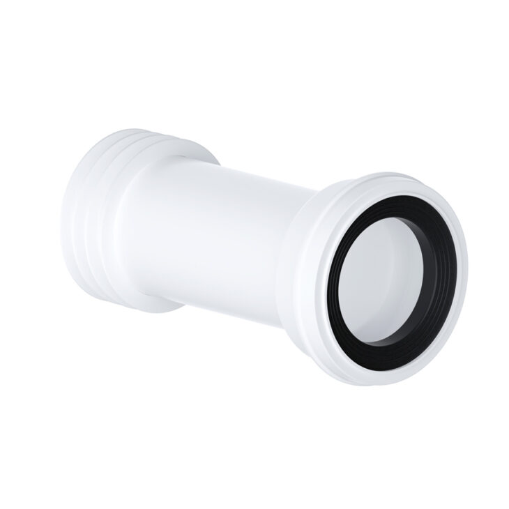 Viva Extended Straight WC Pan Connector | PP0001/B