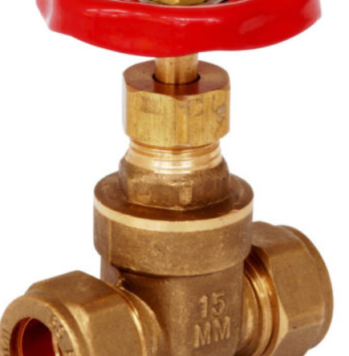 15mm 22mm 28mm Brass Gate Valve Standard Pattern Heavy Duty