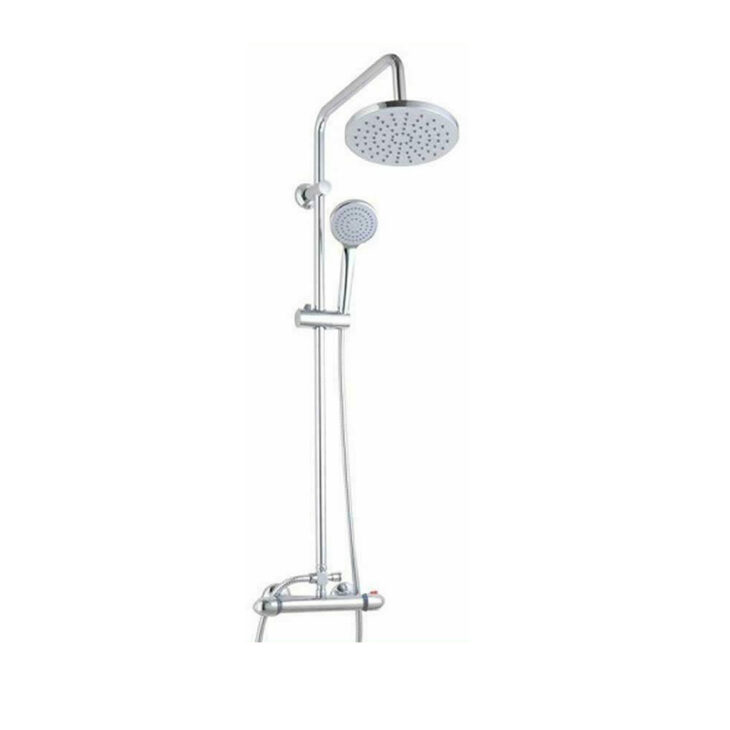 Sliding Door Shower Enclosure Suite with Bathroom Furniture Vanity WC Unit BTW - Image 3