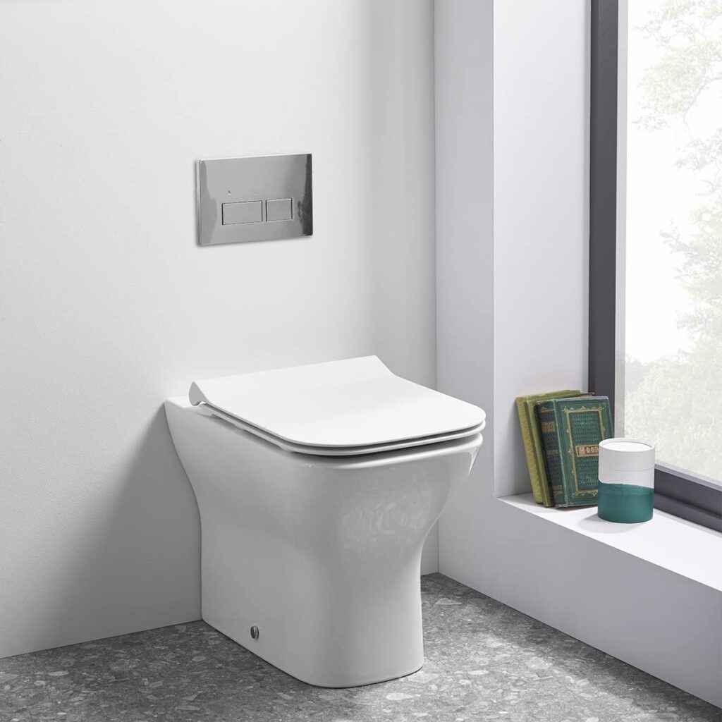 Tavistock Square Flush Plate Chrome TR9010-Pneumatic - Image 2