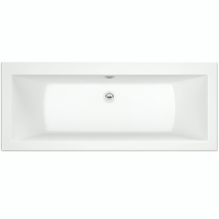 Luxury Square Double Ended Bath 1700MM x 850MM - Image 2