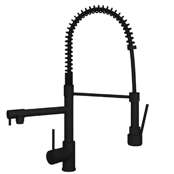 Kitchen Tap Rinse Pull Out Spray Tap - Matt Black