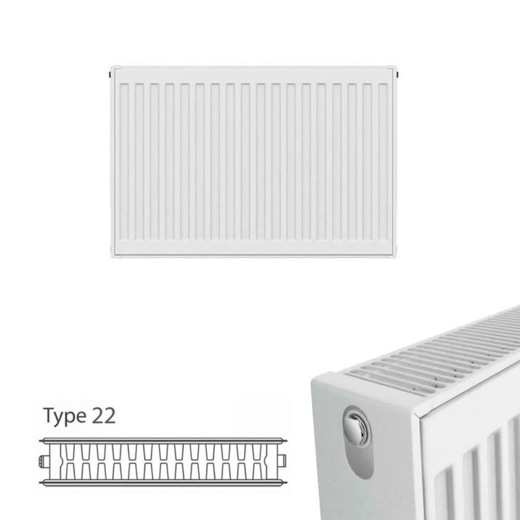 Kartell Type 22 Double Convector Radiator 600mm x Various Widths - Image 2