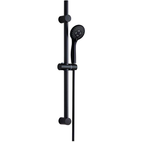 Matt Black Round Slide Rail Kit