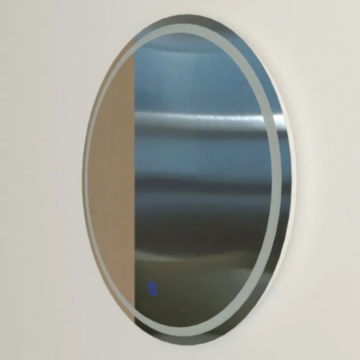 Kartell Vista 600 x 600 Circular LED Illuminated Bathroom mirror - Image 2