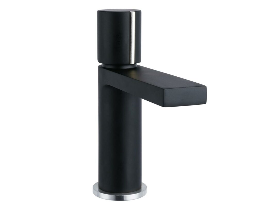 Dirock Single Lever Basin Mono Mixer - Black