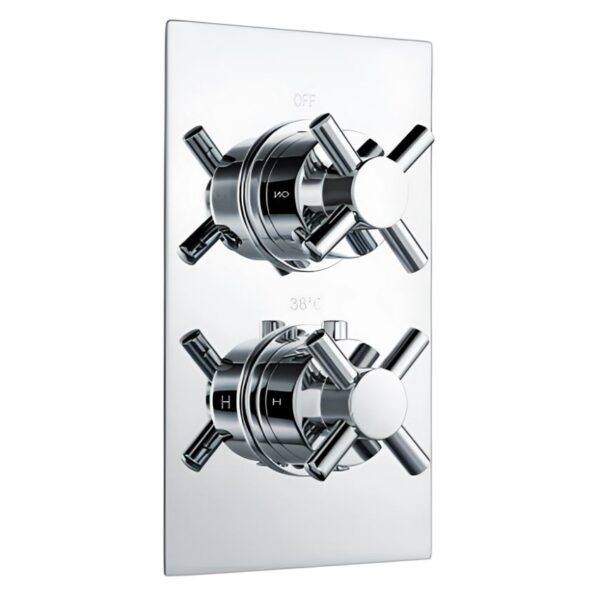 Chatsworth 1 Way Concealed Shower Valve 2 Dials