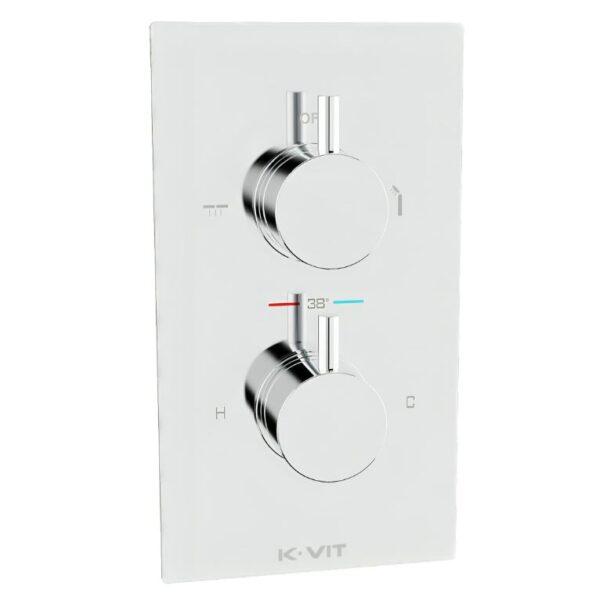 K-VIT Round 2 way Concealed Shower Valve