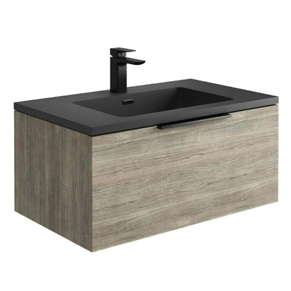 Aqua Sognare 800 Wall Hung Vanity Unit With LED Lights