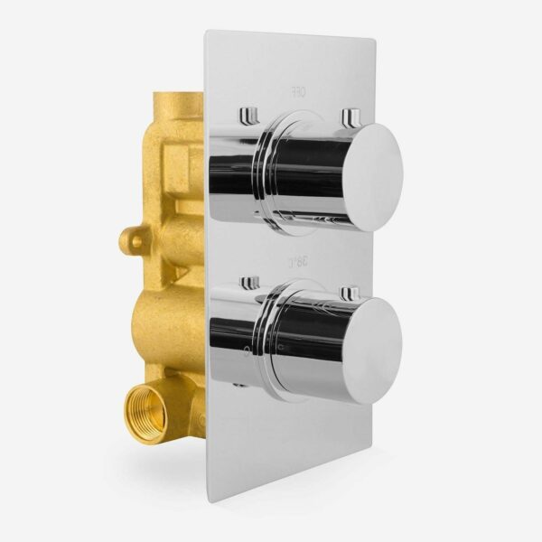 K-VIT Round 2 way Concealed Shower Valve - Image 2