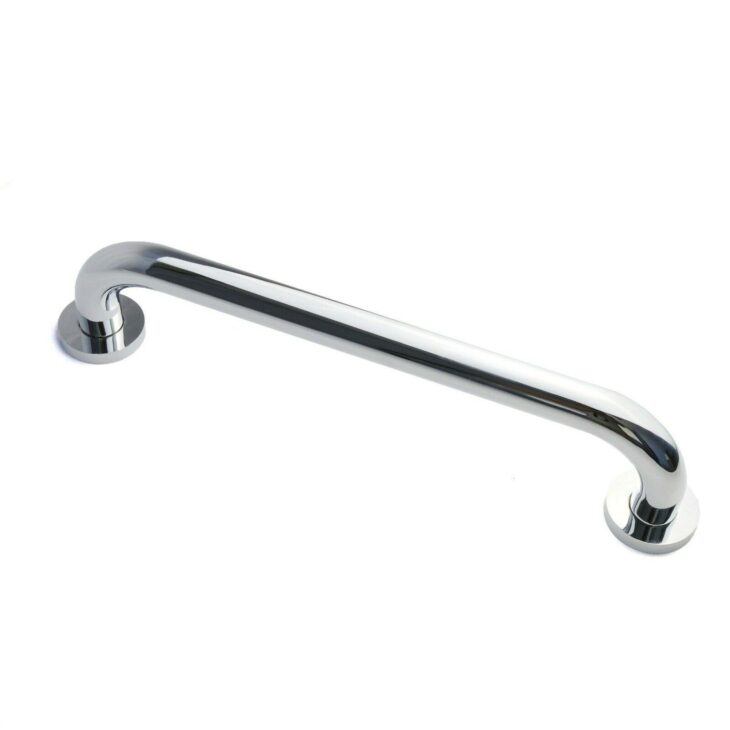 370mm Shower Chrome Grab Bar Towel Rail
