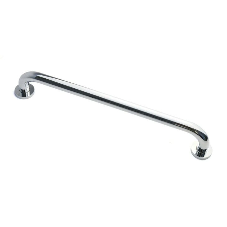 400mm Shower Chrome Grab Bar Towel Rail