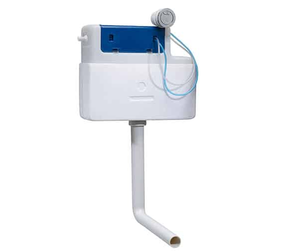 Tavistock Apex Dual Flush Slimline Concealed Cistern Side Inlet - APX790