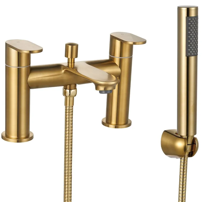 Niagara Albury Bath Shower Mixer – Brushed Brass