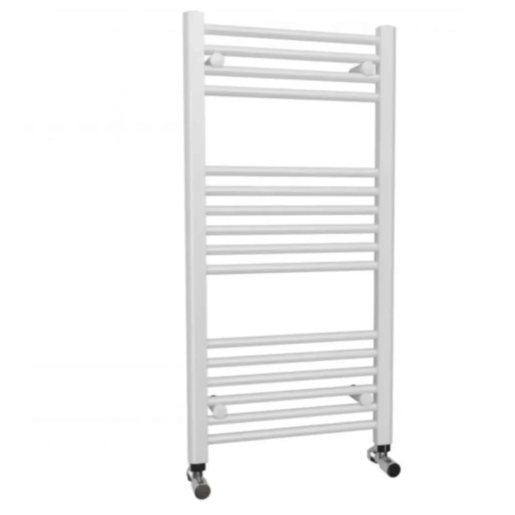 K-VIT 300mm Wide 22mm Straight Towel Radiator - White - 4 Size's