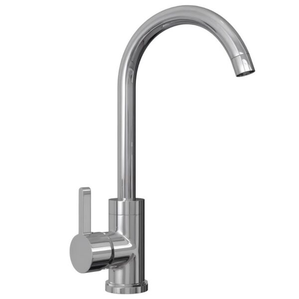 Ellsi Olona Swan Kitchen Mixer Tap - Chrome