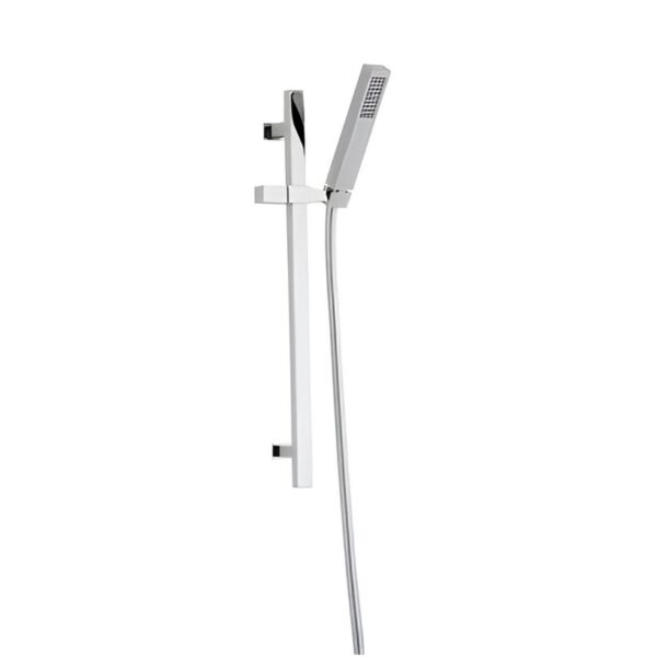 Modern Square Slide Rail Shower Kit with Hose