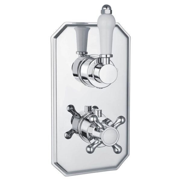 Niagara Arlington Twin Concealed Shower Valve - Chrome