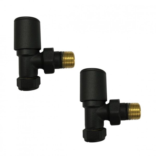 Nero Straight Heated Towel Rail - Various Size's - Matt Black - Image 5