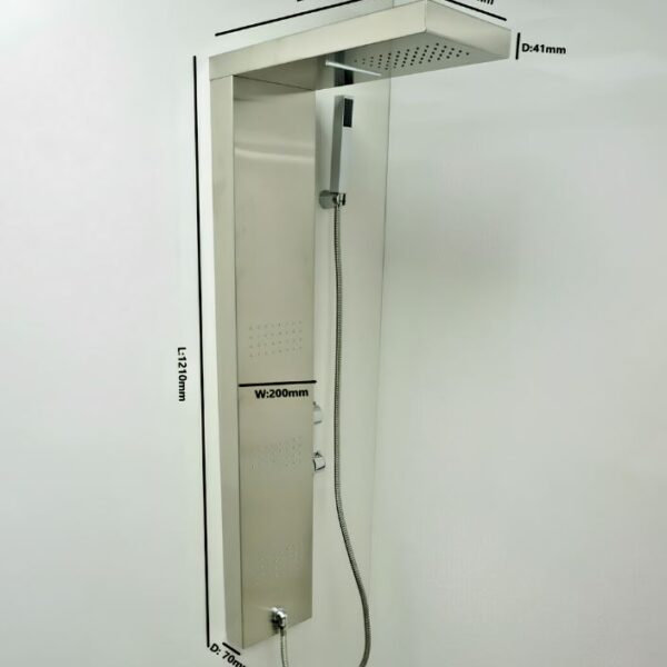 Stainless Steal Dream Waterfall Thermostatic Shower Panel - Image 5