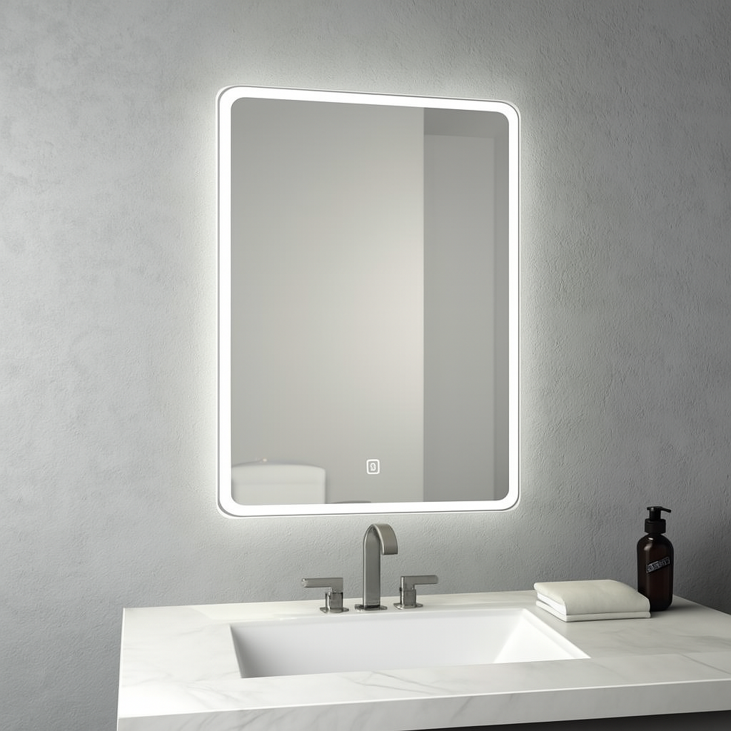 Alder LED Mirror 700x500mm Mir003 K Vit