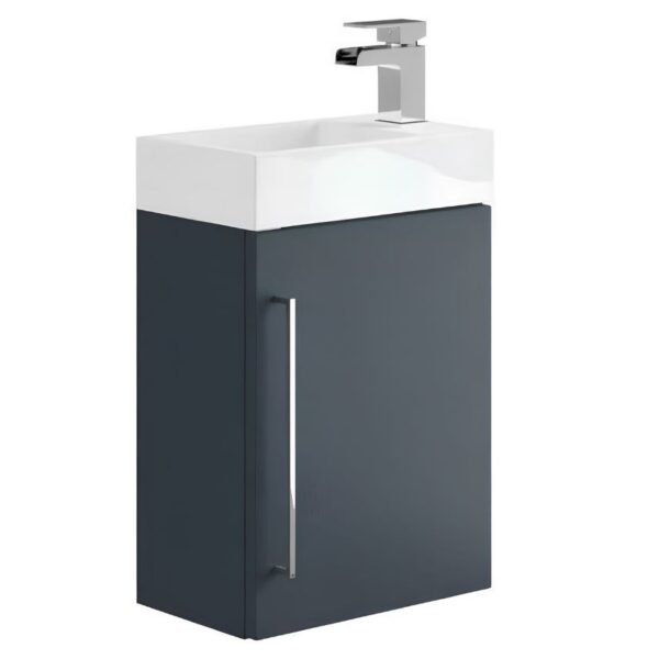 Elation Mito Indigo 400mm Wall Hung Vanity Unit