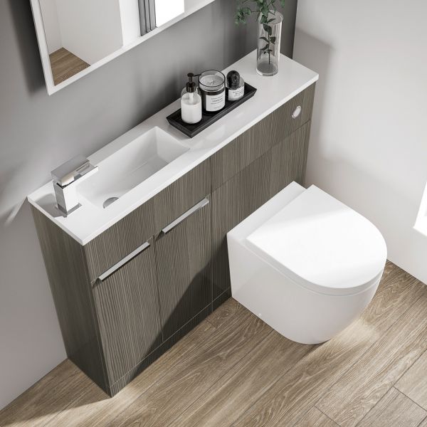 Elation Slimline Combo Bodega Grey 1010mm - Image 2