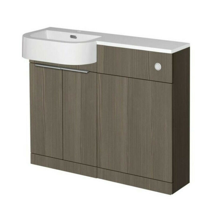 Elation P-Shape Slimline Combo Bodega Grey 1010mm - Image 5
