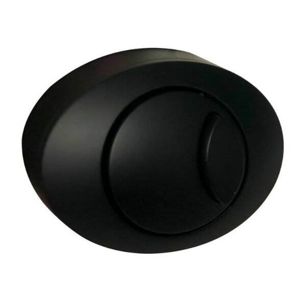Matt Black Round Cable Operated Push Button