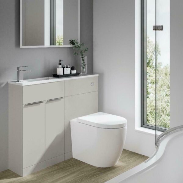 Elation Slimline Combo Pearl Matt Grey 1010mm - Image 4
