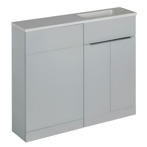 Elation Slimline Combo Pearl Matt Grey 1010mm