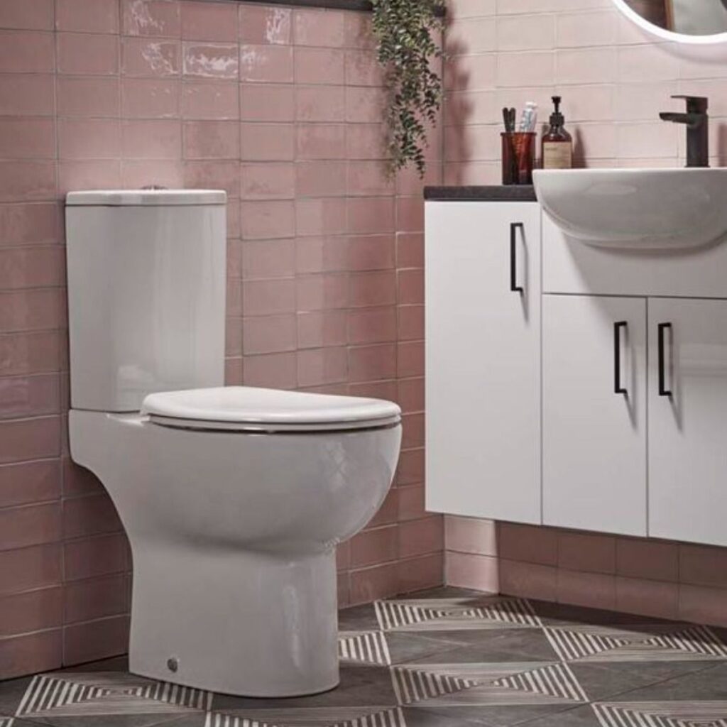 Tavistock Loft Rimless Open Back Comfort Height Close Coupled WC - Image 2