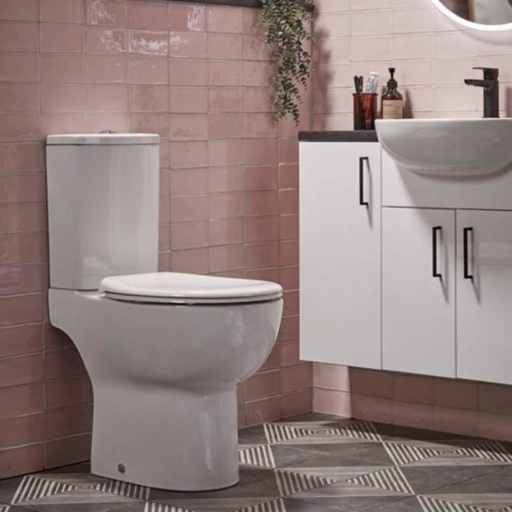 Tavistock Loft Rimless Open Back Comfort Height Close Coupled WC - Image 2