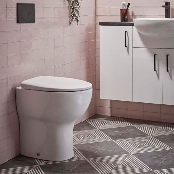 Tavistock Loft Comfort Height Rimless Back To Wall Pan - Image 4