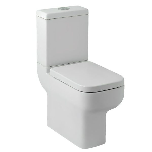 Options Raised Comfort Height Close Coupled Toilet Pan & Cistern
