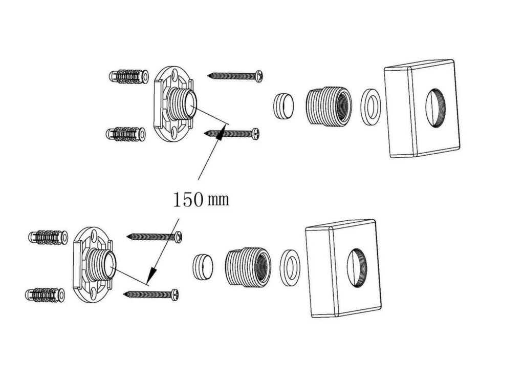 Niagara Bar Valve Easy Fix Kit With Square Shrouds - Image 2