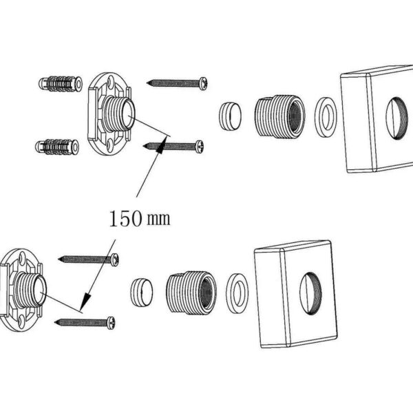 Niagara Bar Valve Easy Fix Kit With Square Shrouds - Image 2