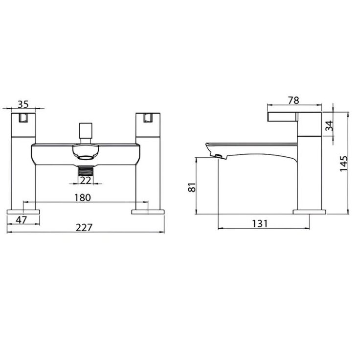 Tavistock Revive Bathroom Tap Range - Chrome - Image 8