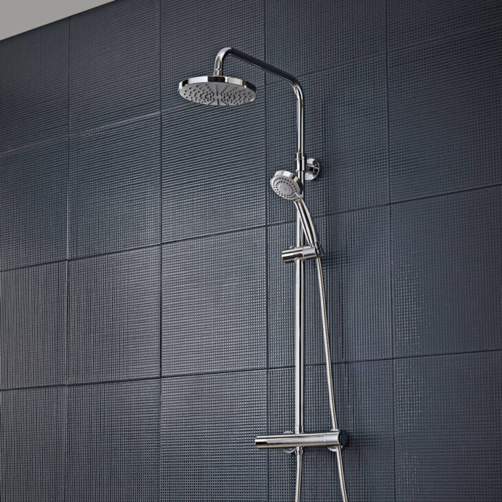 Tavistock Merit Dual Function Bar Valve With Shower Head & Handset - Image 2
