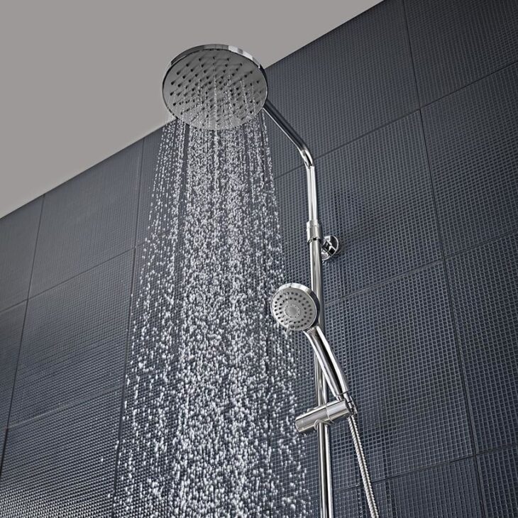 Tavistock Merit Dual Function Bar Valve With Shower Head & Handset - Image 3