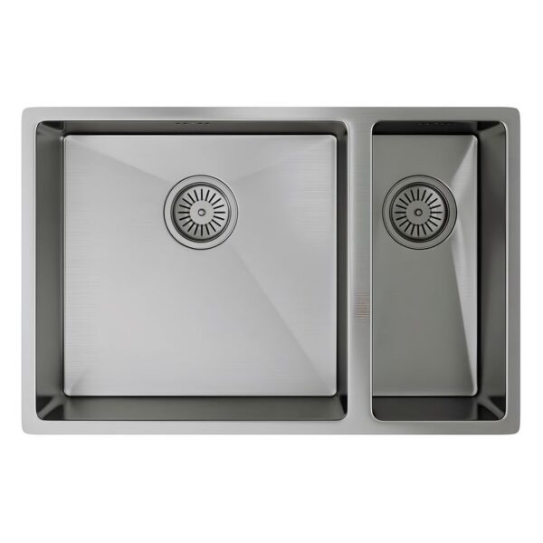 Ellsi Elite Stainless Steel 1.5 Undermounted-Inset Kitchen Sink 670×440 & Waste