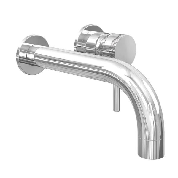 Core Wall Mounted Basin Tap Round & Screw Head - Chrome