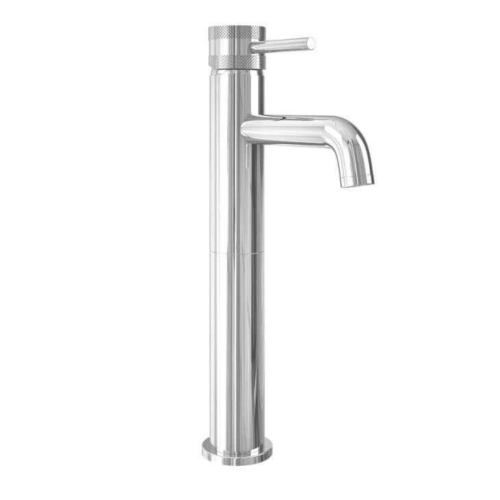 Core Tall Mono Basin Mixer Tap & Screw Head - Chrome