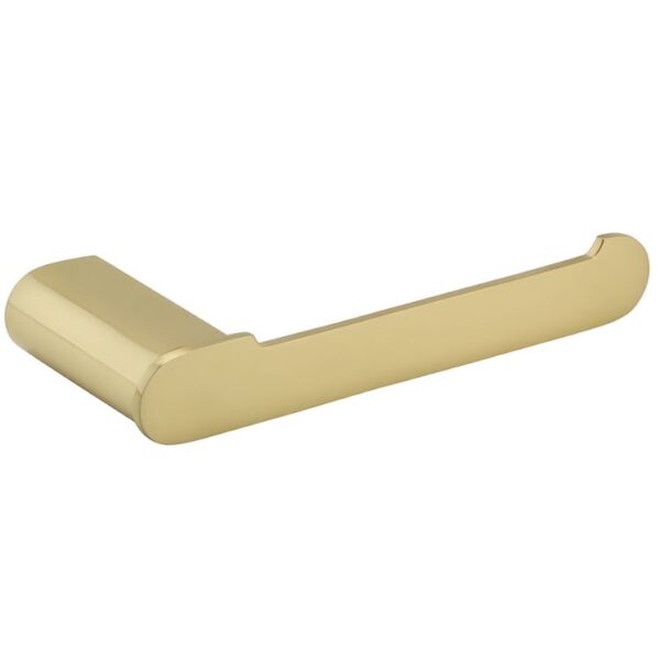 Brushed Brass Toilet Roll Holder