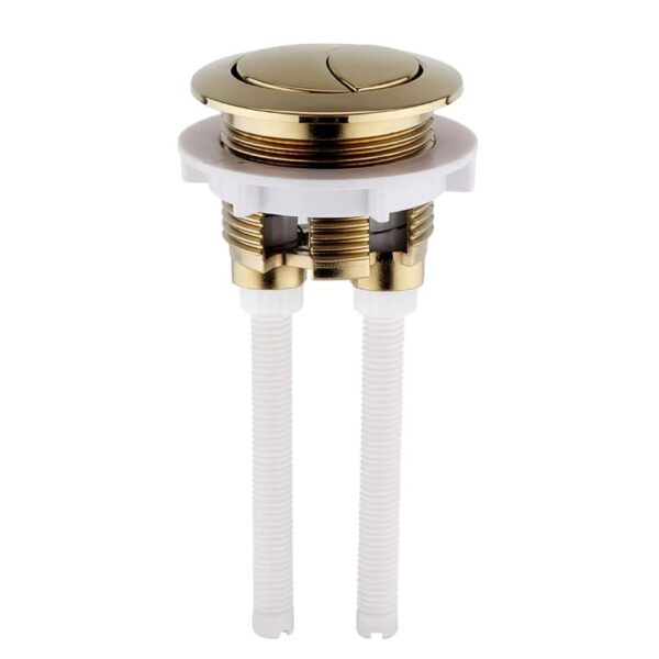 Brushed Brass 38mm Push Button