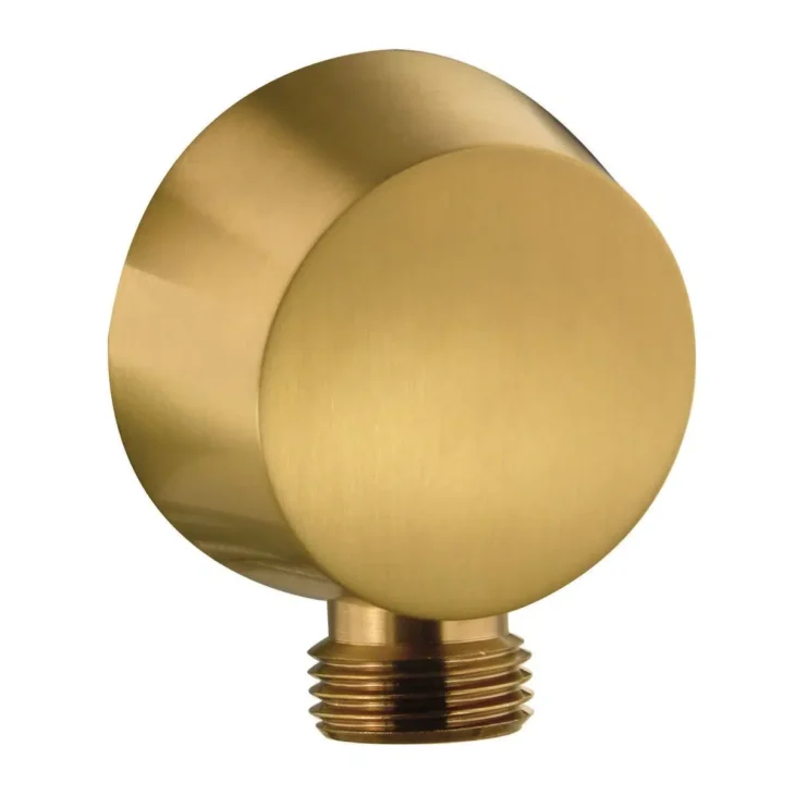 Niagara Round Shower Outlet - Brushed Brass - 9360BRS