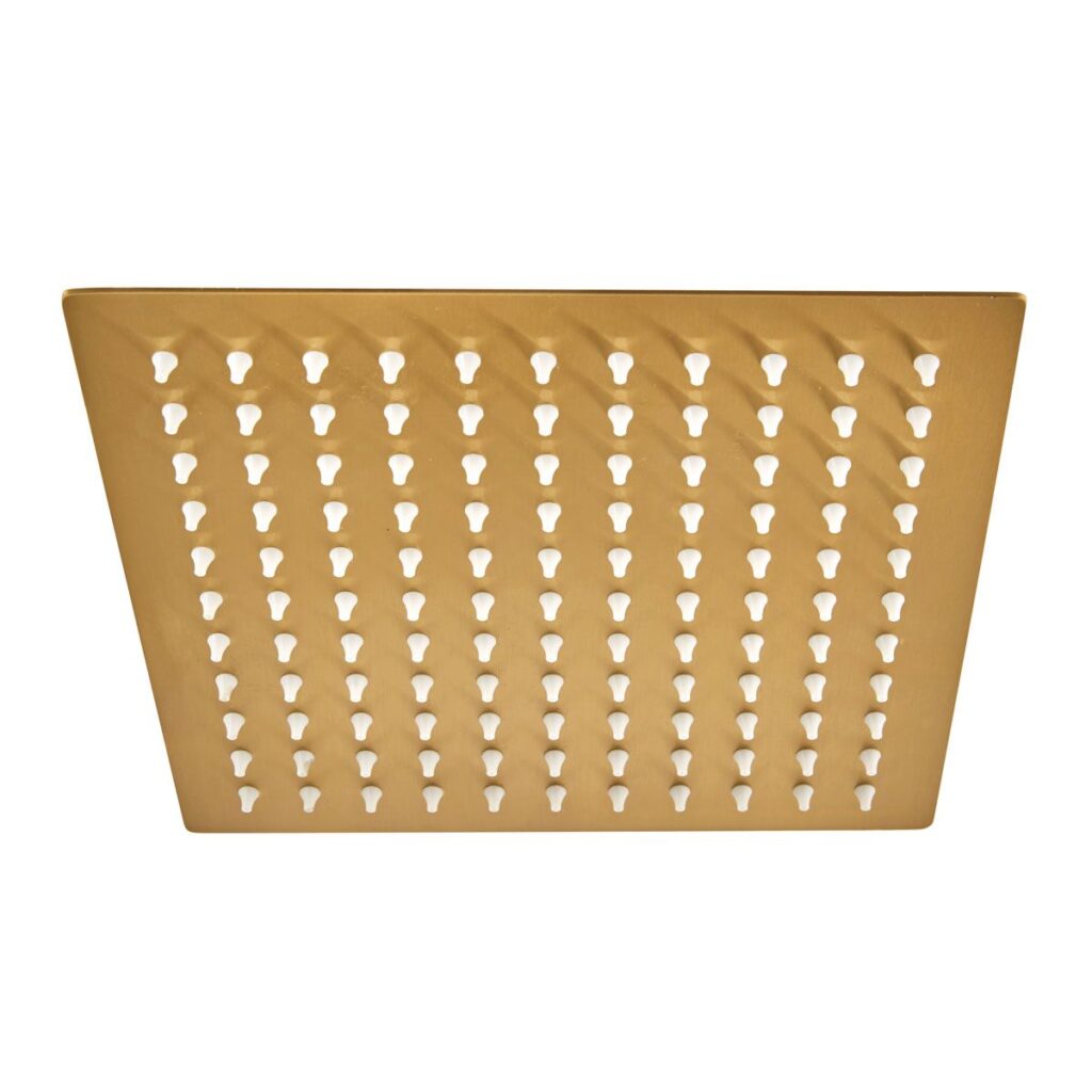 Niagara Observa 8'' Square Shower Head - Brushed Brass