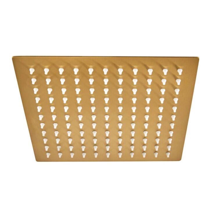 Niagara Observa 8'' Square Shower Head - Brushed Brass